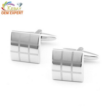  High quality metal cuff links factory manufacturer 